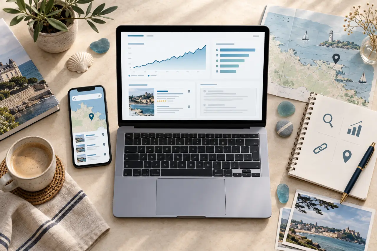 Référencement naturel à Dinard : visibilité durable ou simple présence sur Google ?
