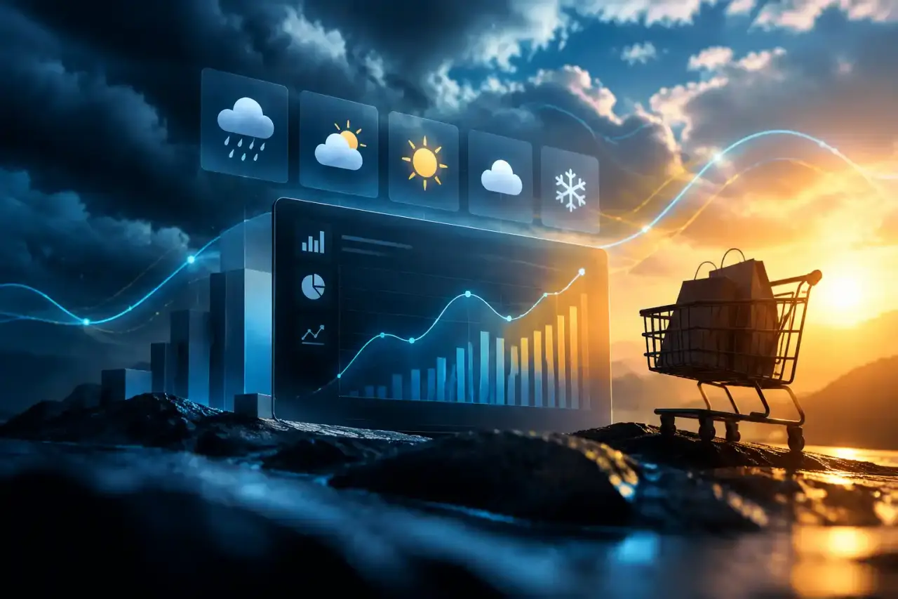 Visualisation de données météo et de prévisions de ventes