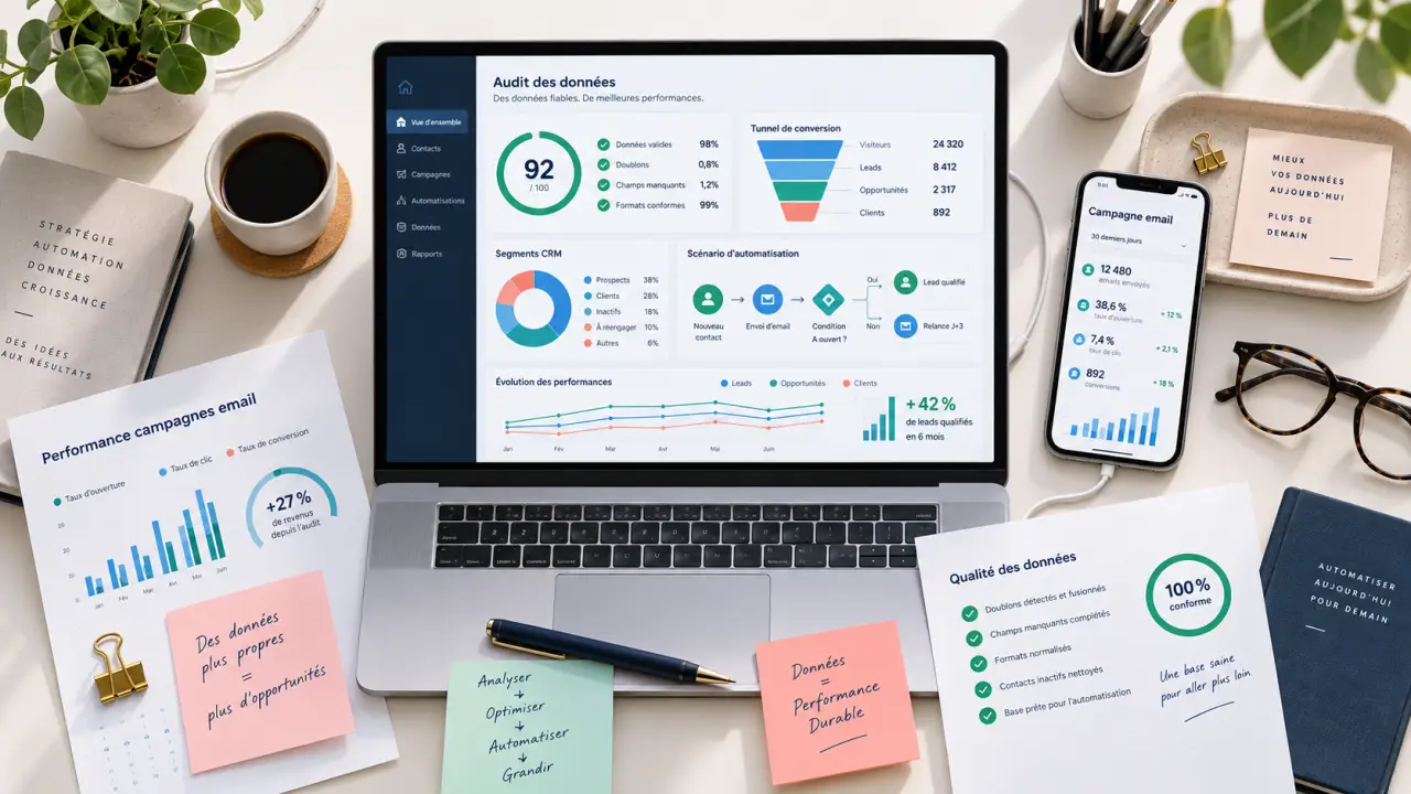 Agence marketing automation : pourquoi l'audit des données change tout